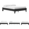 image:imageSignature Design by Ashley Calverson MidCentury Modern King Platform Bed Foundation or Box Spring Not Needed Engineered Wood MDFParticleboardPlywood and Decorative Laminate Dark BrownBlack