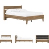 image:imageSignature Design by Ashley Calverson MidCentury Modern King Platform Bed Foundation or Box Spring Not Needed Engineered Wood MDFParticleboardPlywood and Decorative Laminate Dark BrownHoney Brown
