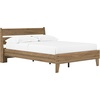 image:imageSignature Design by Ashley Calverson MidCentury Modern King Platform Bed Foundation or Box Spring Not Needed Engineered Wood MDFParticleboardPlywood and Decorative Laminate Dark BrownHoney Brown