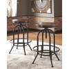 image:imageSignature Design by Ashley Counter Height Bar Stools Set of 2 Backless18W x 18D x 30H