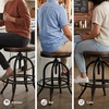 image:imageSignature Design by Ashley Counter Height Bar Stools Set of 2 BacklessCounter Height