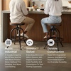 image:imageSignature Design by Ashley Counter Height Bar Stools Set of 2 BacklessCounter Height