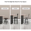 image:imageSignature Design by Ashley Counter Height Bar Stools Set of 2 BacklessCounter Height