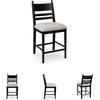 image:imageSignature Design by Ashley Counter Height Bar Stools Set of 2 BlackBlack