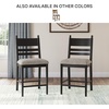 image:imageSignature Design by Ashley Counter Height Bar Stools Set of 2 BlackBlack