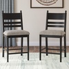 image:imageSignature Design by Ashley Counter Height Bar Stools Set of 2 BlackBlack