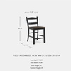 image:imageSignature Design by Ashley Counter Height Bar Stools Set of 2 Farmhouse