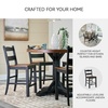 image:imageSignature Design by Ashley Counter Height Bar Stools Set of 2 Farmhouse