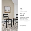 image:imageSignature Design by Ashley Counter Height Bar Stools Set of 2 Farmhouse