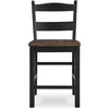 image:imageSignature Design by Ashley Counter Height Bar Stools Set of 2 Farmhouse