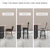 image:imageSignature Design by Ashley Counter Height Bar Stools Set of 2 Wood