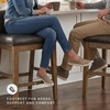 image:imageSignature Design by Ashley Counter Height Bar Stools Set of 2 Wood