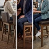 image:imageSignature Design by Ashley Counter Height Bar Stools Set of 2 Wood