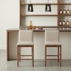 image:imageSignature Design by Ashley Counter Height Barstools Set of 2 Upholstered
