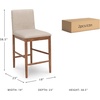 image:imageSignature Design by Ashley Counter Height Barstools Set of 2 Upholstered