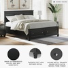 image:imageSignature Design by Ashley Danabrin Wood Queen Panel Bed FrameBlack
