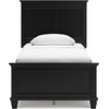 image:imageSignature Design by Ashley Danabrin Wood Queen Panel Bed FrameBlack
