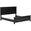 image:imageSignature Design by Ashley Danabrin Wood Queen Panel Bed FrameBlack
