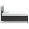 image:imageSignature Design by Ashley Danabrin Wood Queen Panel Bed FrameBlack