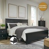 image:imageSignature Design by Ashley Danabrin Wood Queen Panel Bed FrameBlack