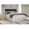image:imageSignature Design by Ashley Danabrin Wood Queen Panel Bed FrameBlack