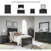 image:imageSignature Design by Ashley Danabrin Wood Queen Panel Bed FrameBlack