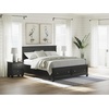 image:imageSignature Design by Ashley Danabrin Wood Queen Panel Bed FrameBlack