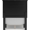 image:imageSignature Design by Ashley Danabrin Wood Queen Panel Bed FrameBlack