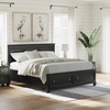 image:imageSignature Design by Ashley Danabrin Wood Queen Panel Bed FrameBlack