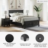 image:imageSignature Design by Ashley Danabrin Wood Queen Panel Bed FrameBlack