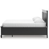 image:imageSignature Design by Ashley Danabrin Wood Queen Panel Bed FrameBlack