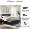 image:imageSignature Design by Ashley Danabrin Wood Queen Panel Bed FrameBlack