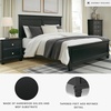 image:imageSignature Design by Ashley Danabrin Wood Queen Panel Bed FrameBlack
