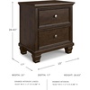 image:imageSignature Design by Ashley Danabrin Wood Queen Panel Bed FrameBrown