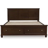 image:imageSignature Design by Ashley Danabrin Wood Queen Panel Bed FrameBrown