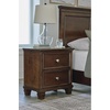 image:imageSignature Design by Ashley Danabrin Wood Queen Panel Bed FrameBrown