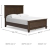 image:imageSignature Design by Ashley Danabrin Wood Queen Panel Bed FrameBrown