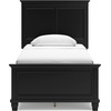 image:imageSignature Design by Ashley Danabrin Wood Queen Panel Bed FrameJet Black