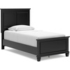 image:imageSignature Design by Ashley Danabrin Wood Queen Panel Bed FrameJet Black