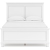 image:imageSignature Design by Ashley Danabrin Wood Queen Panel Bed FrameWhite