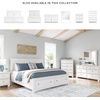 image:imageSignature Design by Ashley Danabrin Wood Queen Panel Bed FrameWhite
