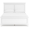 image:imageSignature Design by Ashley Danabrin Wood Queen Panel Bed FrameWhite