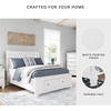 image:imageSignature Design by Ashley Danabrin Wood Queen Panel Bed FrameWhite