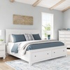 image:imageSignature Design by Ashley Danabrin Wood Queen Panel Bed FrameWhite