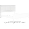 image:imageSignature Design by Ashley Danabrin Wood Queen Panel Bed FrameWhite