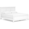 image:imageSignature Design by Ashley Danabrin Wood Queen Panel Bed FrameWhite