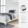 image:imageSignature Design by Ashley Danabrin Wood Queen Panel Bed FrameWhite