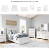 image:imageSignature Design by Ashley Danabrin Wood Queen Panel Bed FrameWhite
