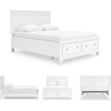 image:imageSignature Design by Ashley Danabrin Wood Queen Panel Bed FrameWhite