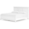 image:imageSignature Design by Ashley Danabrin Wood Queen Panel Bed FrameWhite